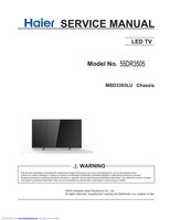 Haier 55DR3505A TV Operating Manual