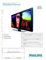 Philips 40PFL5705D 46PFL5705D 55PFL5705D TV Operating Manual