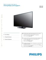 Philips 58PFL4609 58PFL4909 58PFL4909/F7 TV Operating Manual