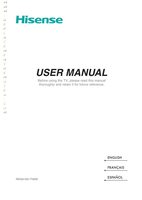 Hisense 65U6H TV Operating Manual