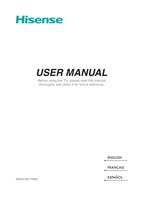 Hisense 65U6H TV Operating Manual