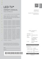 LG 75UQ7070ZUD TV Operating Manual
