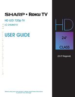 Sharp LC-24LB601U TV Operating Manual