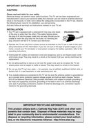 JVC AV27320 AV27330 AV27D303 TV Operating Manual