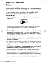 JVC AV36D502 TV Operating Manual
