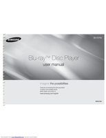 Samsung BDF5700 DVD Player Operating Manual