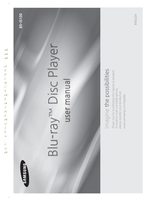 Samsung BDJ5100 BDJ5100/ZA Blu-Ray DVD Player Operating Manual