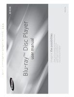 Samsung BDJM51 Blu-Ray DVD Player Operating Manual