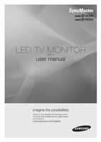 Samsung T19A350 T20A350 T22A350 TV Operating Manual