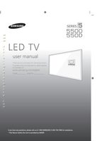 Samsung UN32J5500AFXZA UN32J550D UN32J550DAFXZA TV Operating Manual