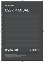 Samsung UN43TU7000FXZAOM TV Operating Manual