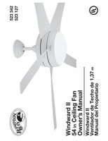 Hampton Bay CHQ8BT7096T Ceiling Fan Operating Manual