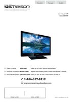 Emerson CLC320EM2F TV Operating Manual