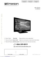 Funai Emerson CLC401EM2F TV Operating Manual