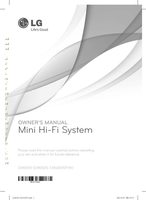 LG CM6520 Audio System Operating Manual