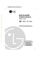 LG DN788 DVD Player Operating Manual
