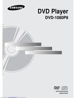 Samsung DVD1080P8 DVD Player Operating Manual