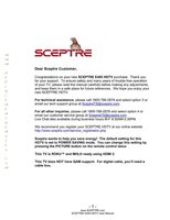 Sceptre E485BVFMQRom TV Operating Manual