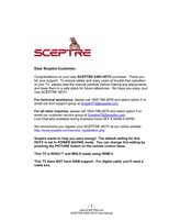 Sceptre E485BV-FMQR TV Operating Manual