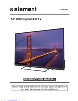 Element E4SFT551 TV Operating Manual