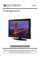 Element ELCFW329 TV Operating Manual