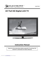 Element ELDFT404 TV Operating Manual