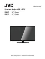 JVC EM32T TV Operating Manual