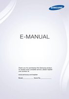 Samsung UN50JU7500FXZA TV Operating Manual