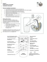 Download Anderic FAN9T/REV Thermostatic without Dimming for Hampton Bay Ceiling Fan Remote Control documentation