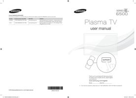 Samsung AA5900559AOM TV Operating Manual