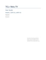 TCL 43FP110 49FP110 TV Operating Manual