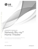 LG LHB326 Home Theater System Operating Manual