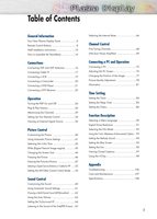 Samsung HPP4261 TV Operating Manual