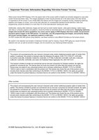 Samsung HPS4273 HPS5073 TV Operating Manual