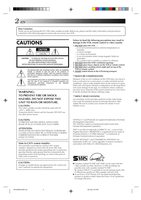 JVC HRS7600U VCR Operating Manual