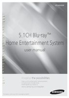 Samsung HTH5500W Blu-Ray & Home Theater System Operating Manual