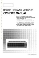 LG 6711A20025NOM Air Conditioner Unit Operating Manuals LG 6711A20025NOM Air Conditioner Unit Operating Manuals