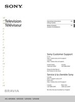 Sony KDL32R330B TV Operating Manual