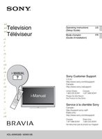 Sony KDL-60W630B TV Operating Manual