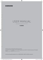 Samsung UN55KS8500FXZA TV Operating Manual
