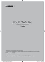 Samsung UN55KS8500FXZA TV Operating Manual