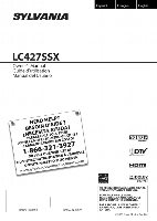 Funai LC427SSX TV Operating Manual