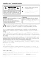 RCA L23W10 L26W11 L32W11 TV Operating Manual