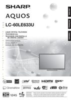 Sharp LC60LE633U TV Operating Manual