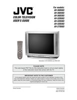 JVC AV27D503 AV32D203 AV32D303 TV Operating Manuals