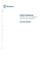 Westinghouse LD4255VXOM Operating Manuals