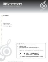 Funai LD320EM5 TV/DVD Combo Operating Manual