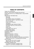 Westinghouse LD4655VXOM TV Operating Manual