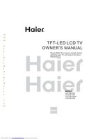 Haier LEC19B1320 LEC22B1380 LEC22B1380W TV Operating Manual