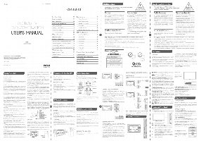 RCA LED32G30RQD TV/DVD Combo Operating Manual